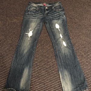Almost famous flare jeans size 13